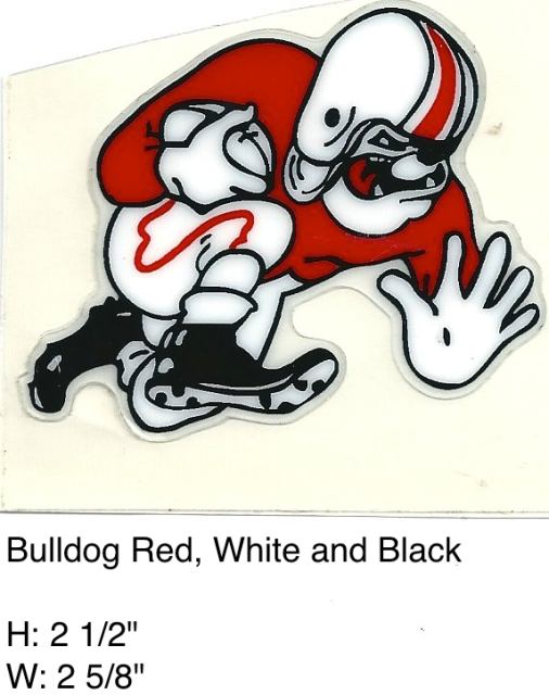 Canton McKinnley Bulldogs red,white,black (Sold out)